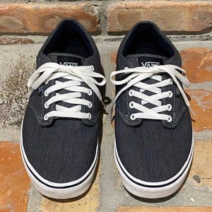 *SOLD* Mens Pinstripe Canvas VANS Size 12
